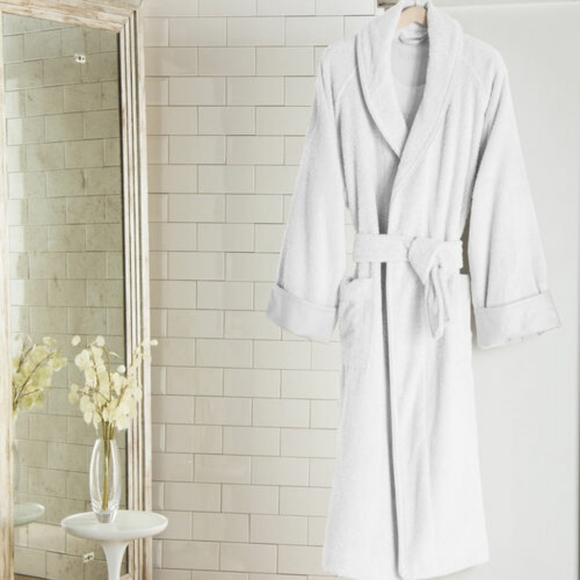 Frette Other - FRETTE VELOUR SHAWL COLLAR XL WHITE ROBE